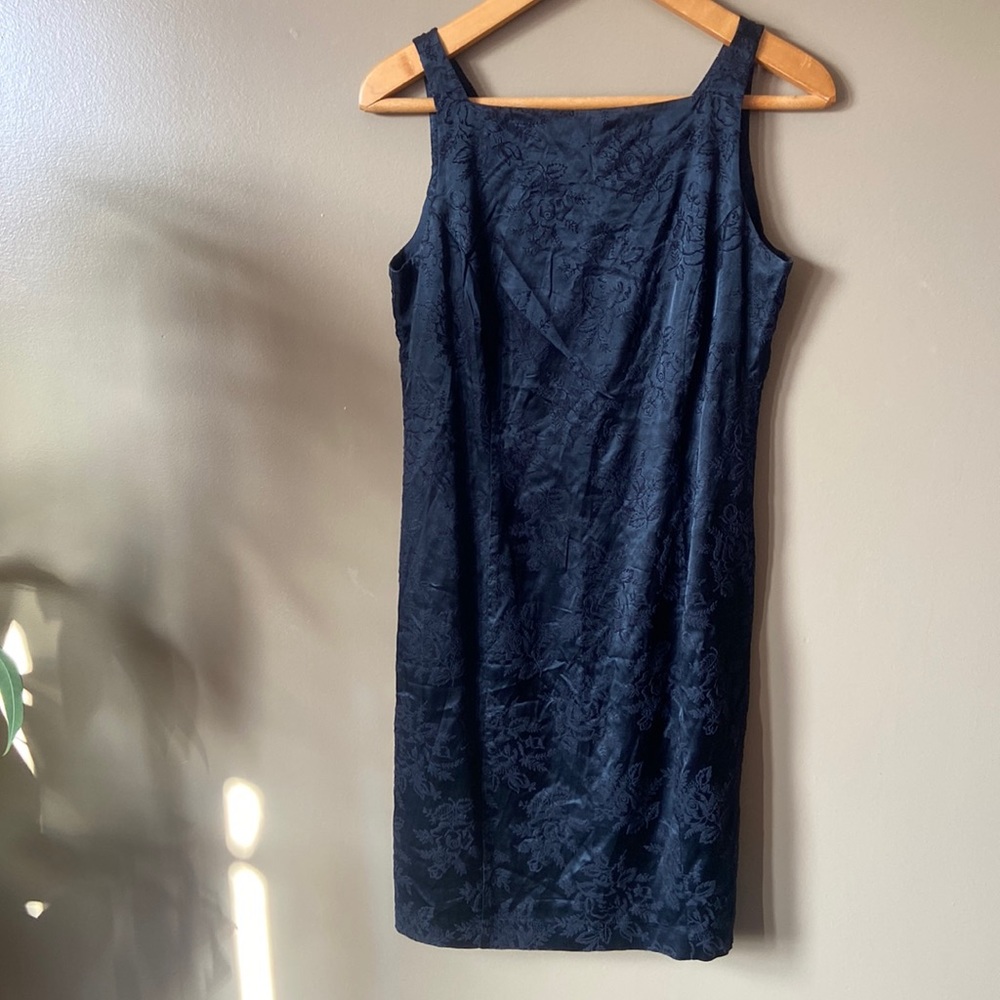 Vintage 90s brocade LBD